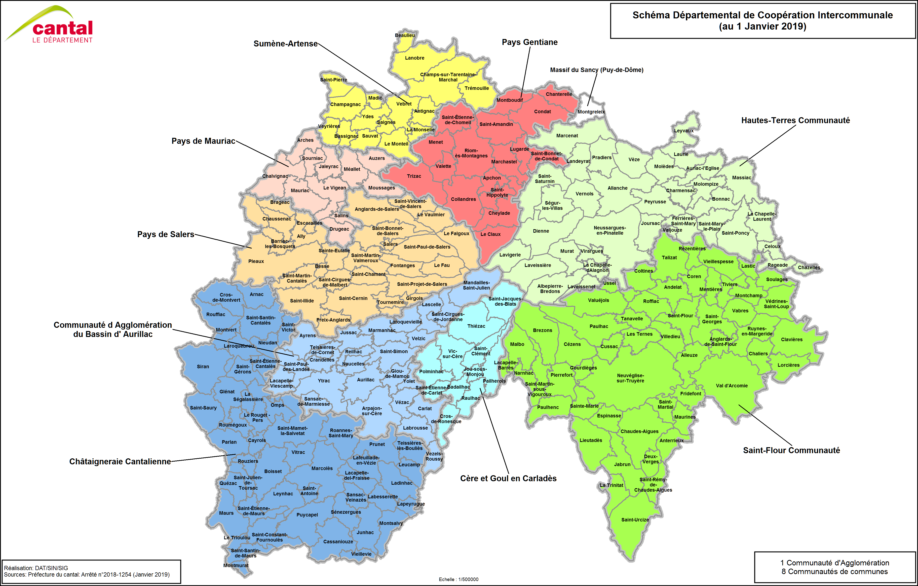 carte auvergne cantal Cartographie Cantal carte auvergne cantal