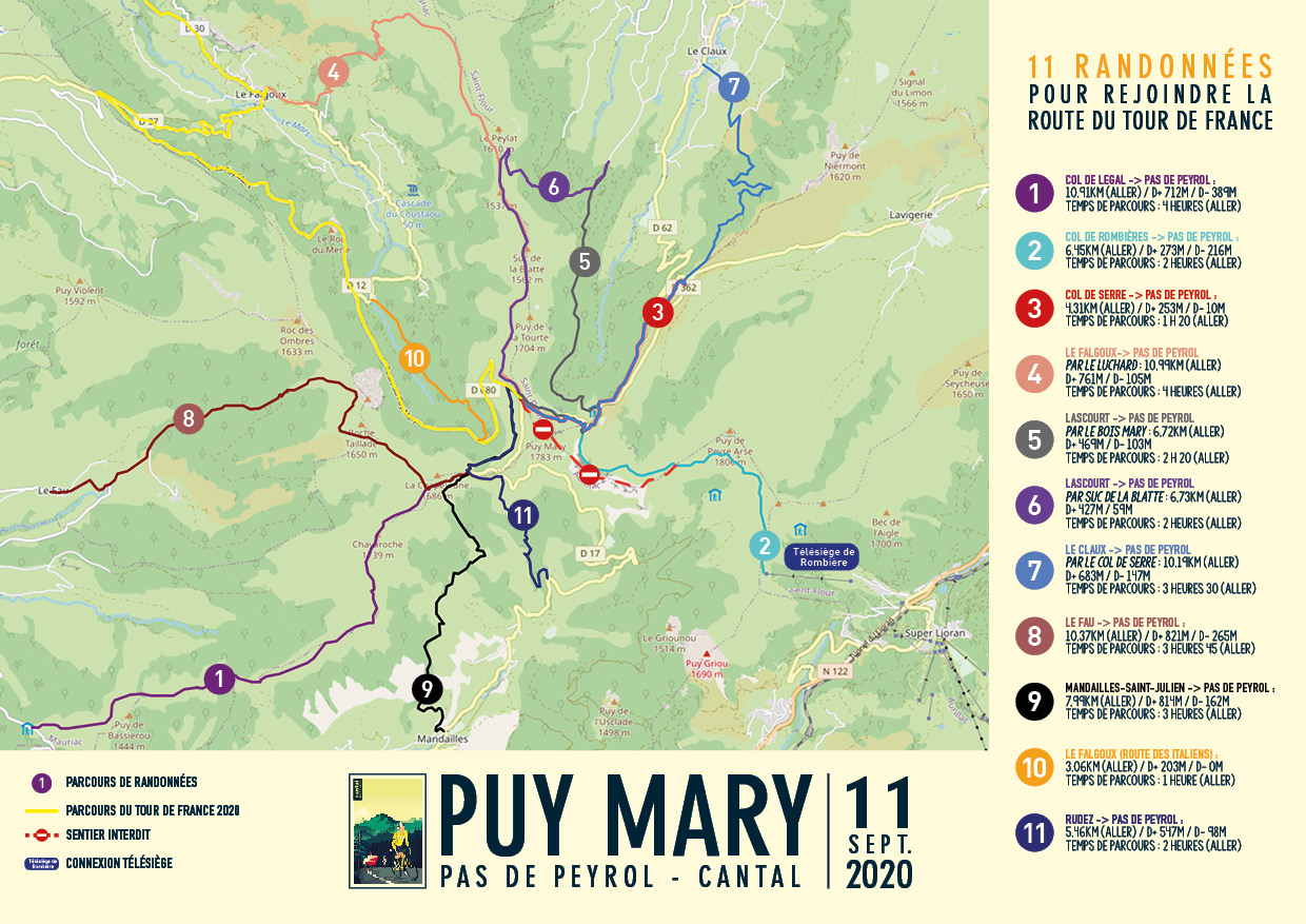 Tour De France Arrivee Au Puy Mary 11 Septembre Cantal Tour De France Arrivee Au Puy Mary 11 Septembre Cantal