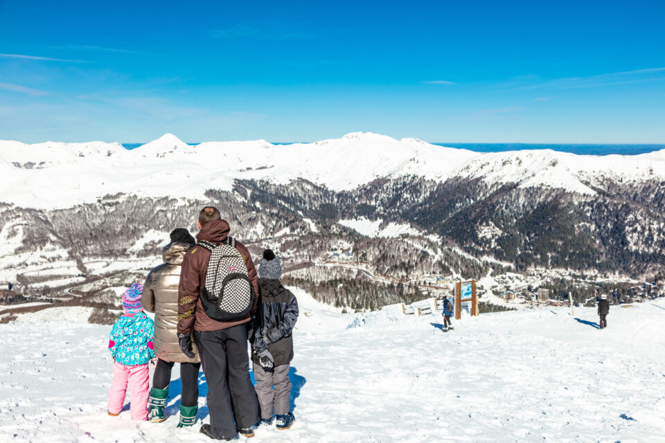 Station du Lioran en hiver