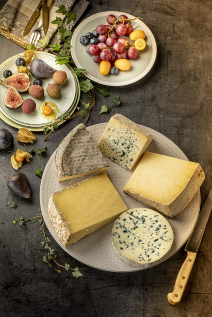 Plateau de fromages d'Auvergne