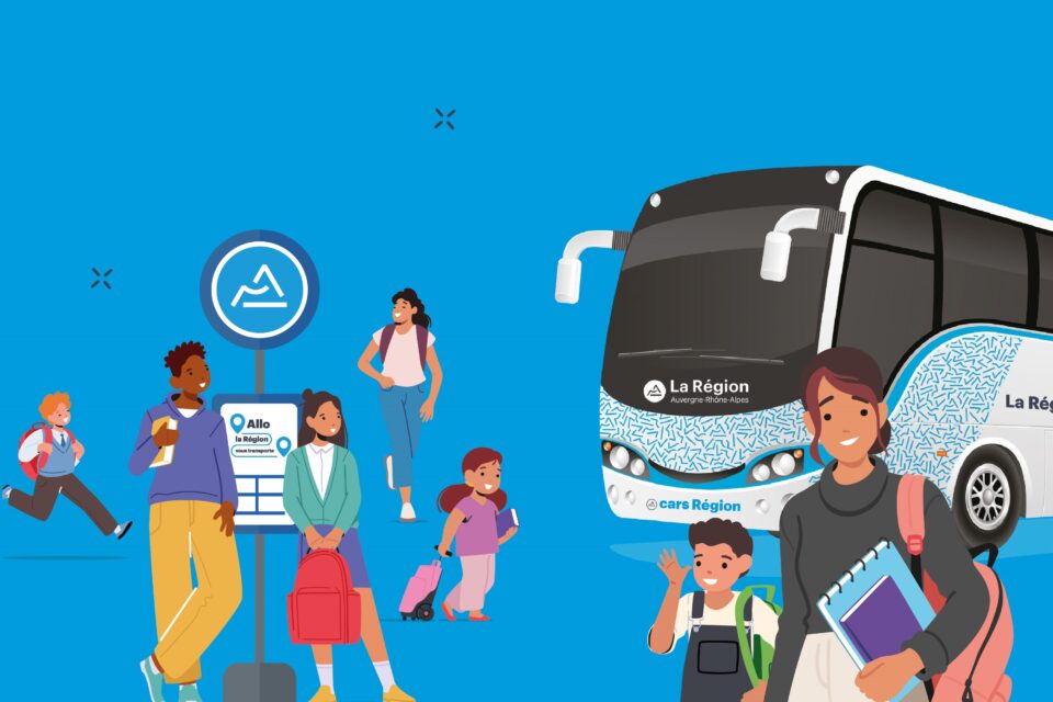 Région Auvergne-Rhone-Alpes bus