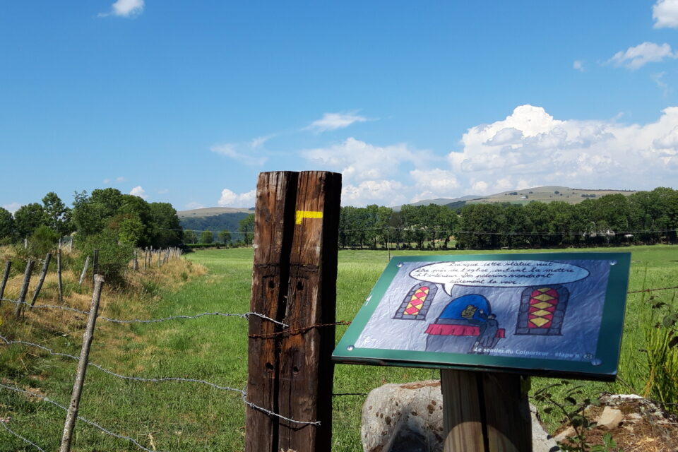 Randonnée le sentier du colporteur à Pailherols