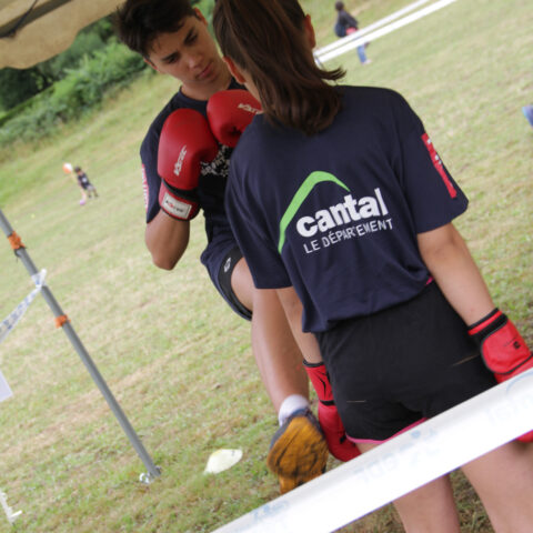 Cantal Tour Sport été boxe