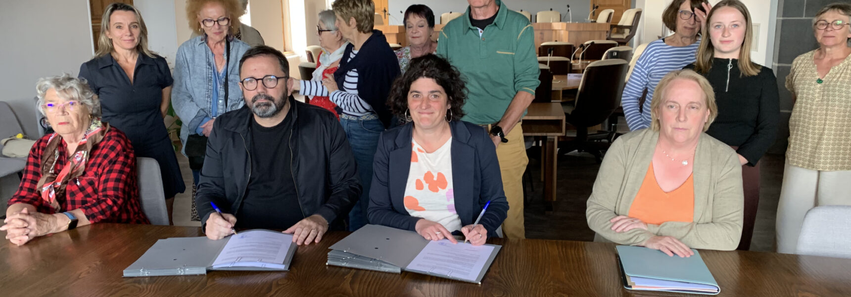 Soutien du Conseil départemental du Cantal à l'épicerie sociale de Saint-Flour