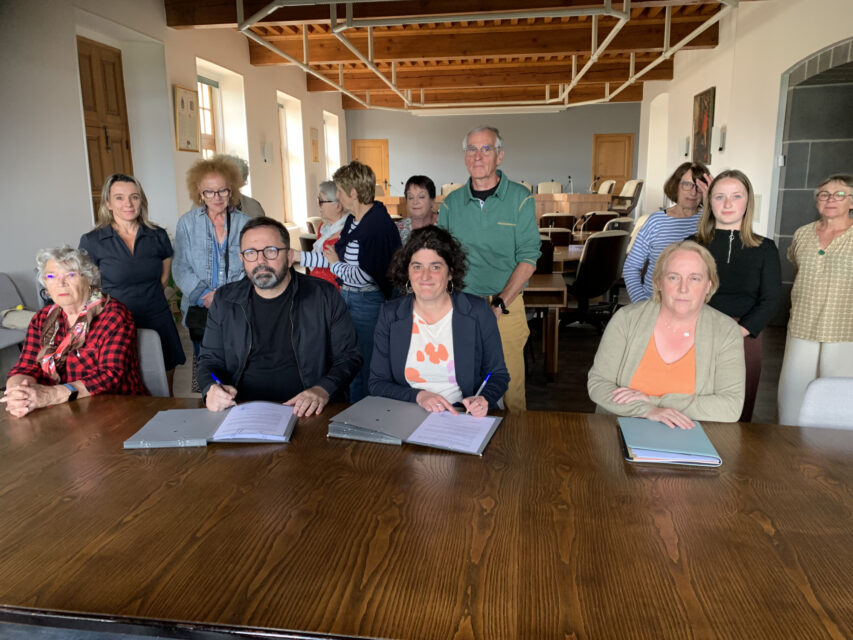Soutien du Conseil départemental du Cantal à l'épicerie sociale de Saint-Flour