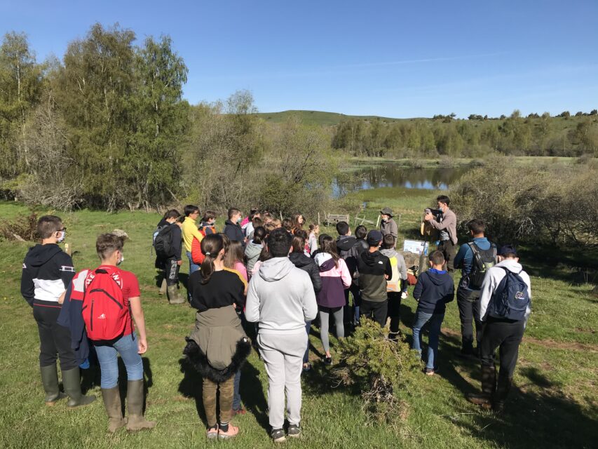 Sortie Scolaire à Chastel sur Murat : Espaces Naturels ENS du Cantal