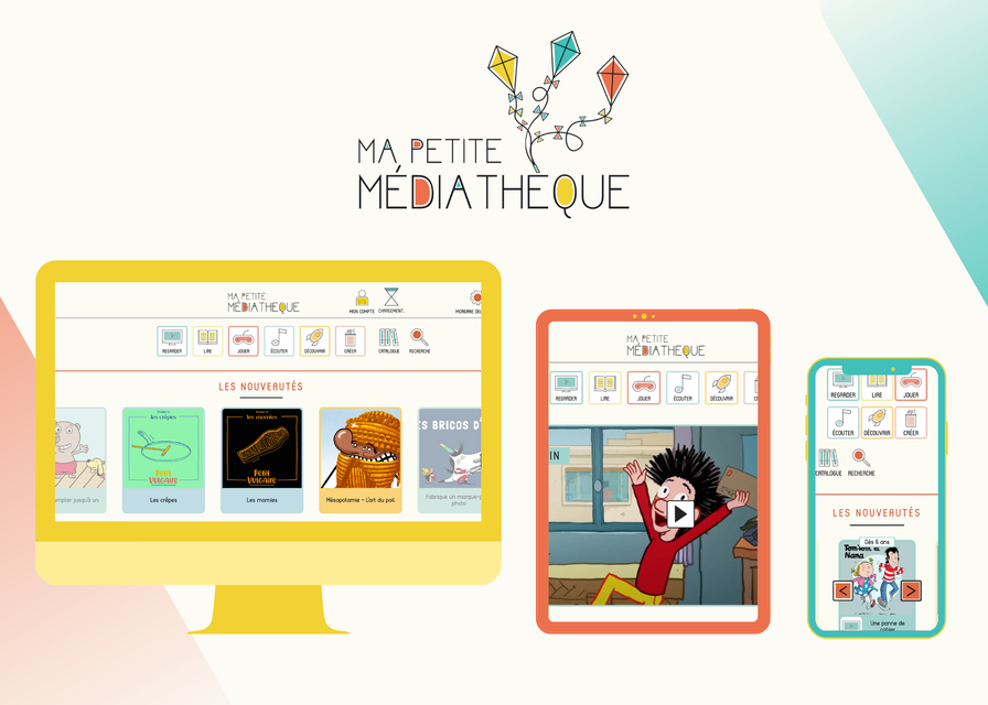 Plateforme culturelle gratuite pour les enfants de 3 à 10 ans